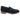 Mocassins masculinos de camurça genuína, estilo náutico, azul-marinho, elegantes, casuais e confortáveis.