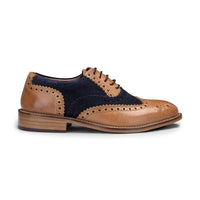 Sapatos Brogue Infantis de Couro Legítimo com Cadarço, Elegantes, Formais, Vintage, Clássicos e Estilo Peaky Blinders.