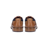 Sapatos Brogue Infantis de Couro Legítimo com Cadarço, Elegantes, Formais, Vintage, Clássicos e Estilo Peaky Blinders.
