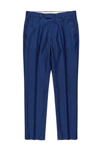 Kingsley - Calça Azul Lisa Masculina