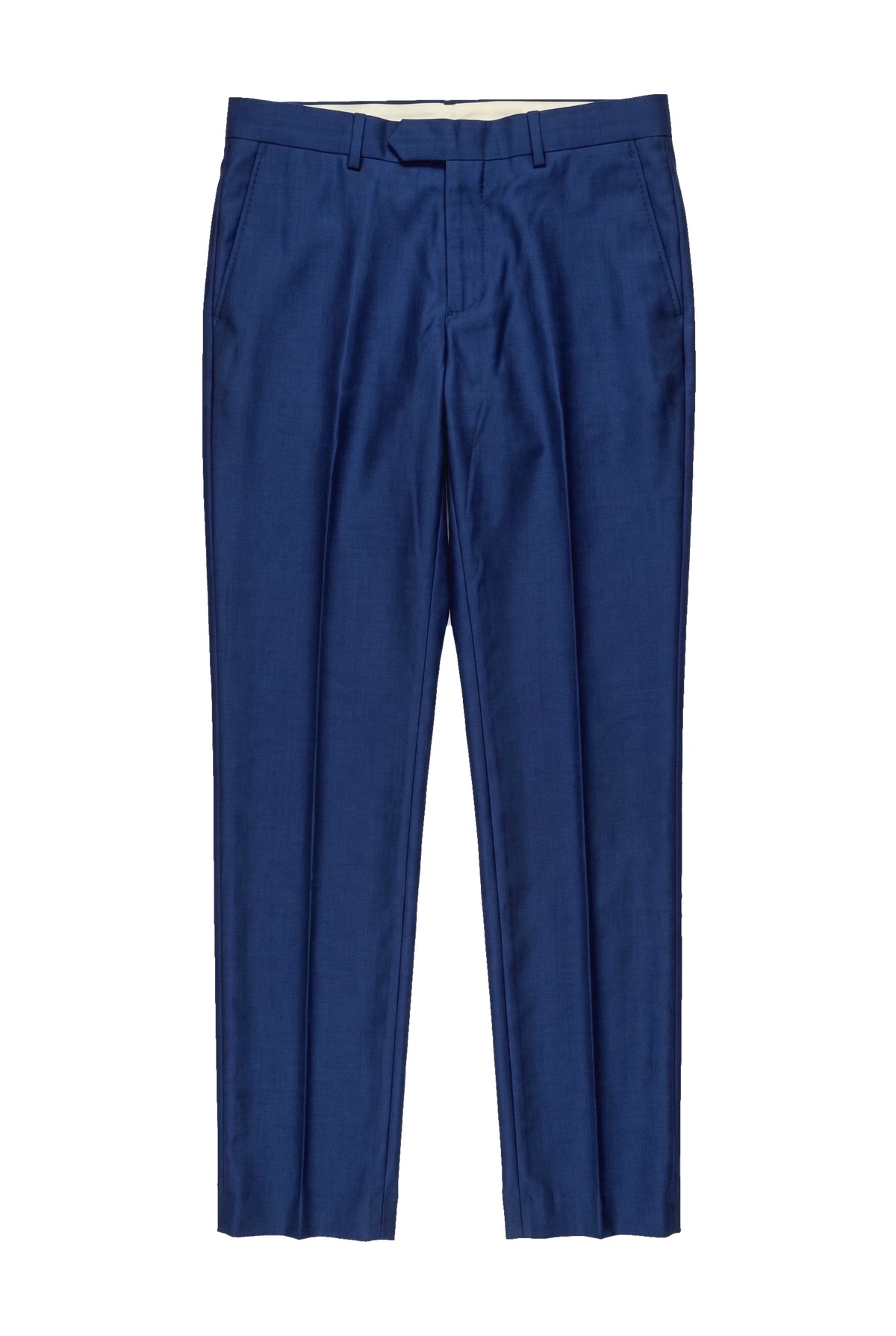 Kingsley - Calça Azul Lisa Masculina