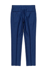 Kingsley - Calça Azul Lisa Masculina