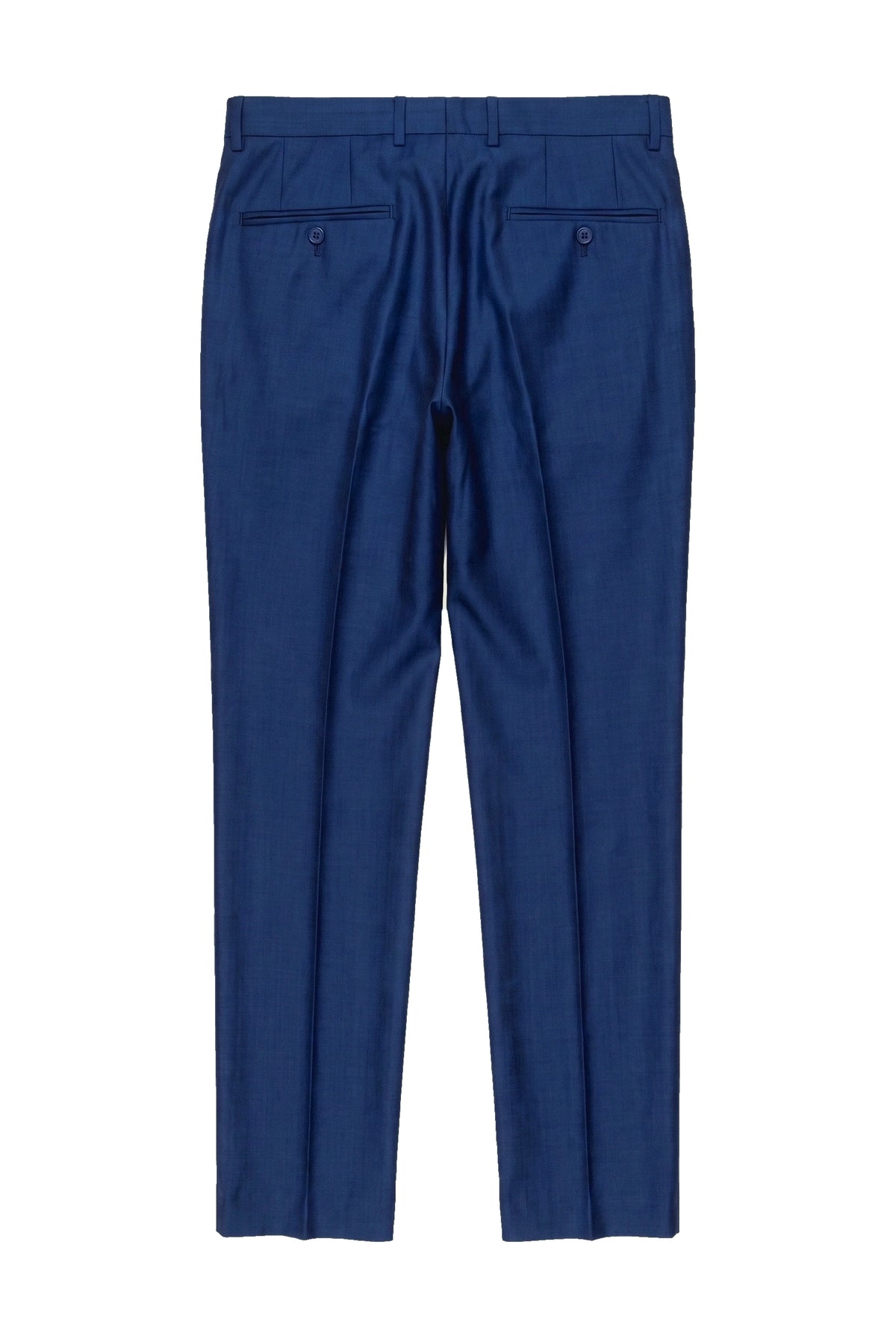Kingsley - Calça Azul Lisa Masculina