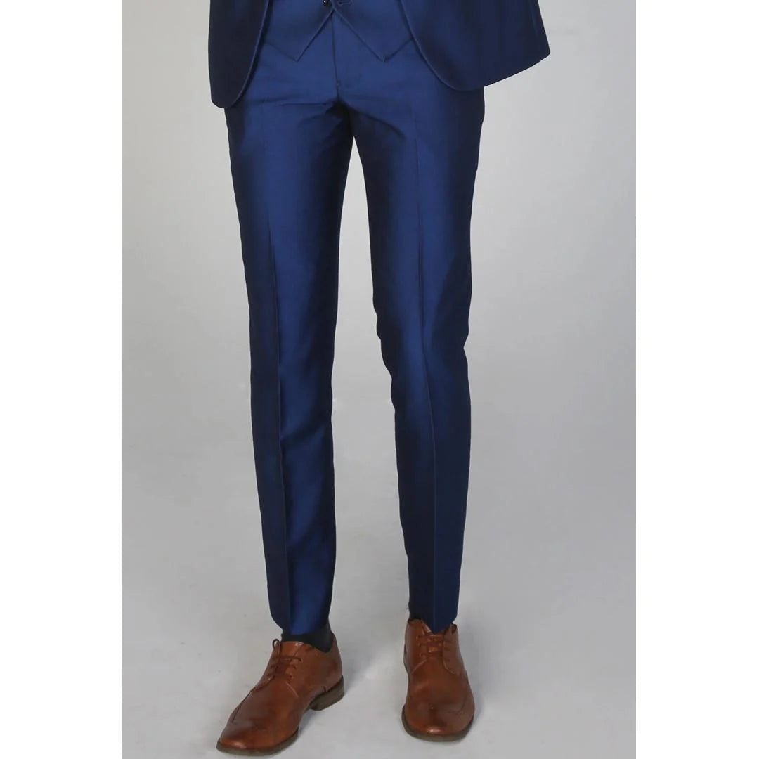 Calça Kingsley - Masculina Azul Lisa