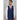 Kingsley - Colete Masculino Azul Liso