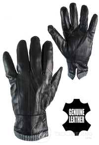 Luvas de inverno masculinas KK MG6058 em couro legítimo, forro térmico e ideais para dirigir. Ótimo produto!