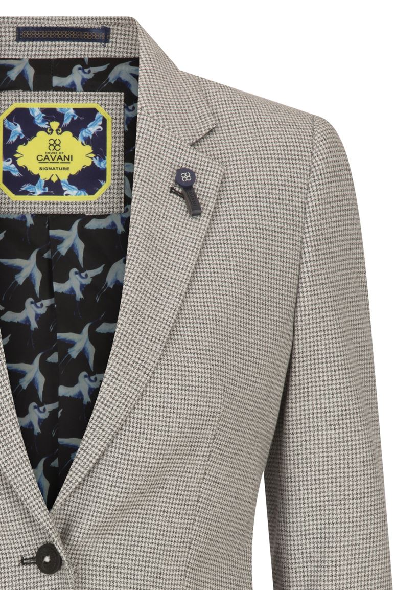 Blazer feminino bege em tweed e lã, estilo clássico de caça, vintage anos 1920, retrô.