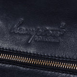 Mala de viagem vintage em couro genuíno - Preta