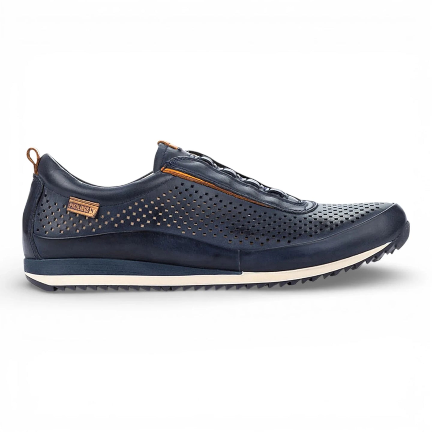 Liverpool - Tênis Slip-on Masculino Azul de Couro com Elástico