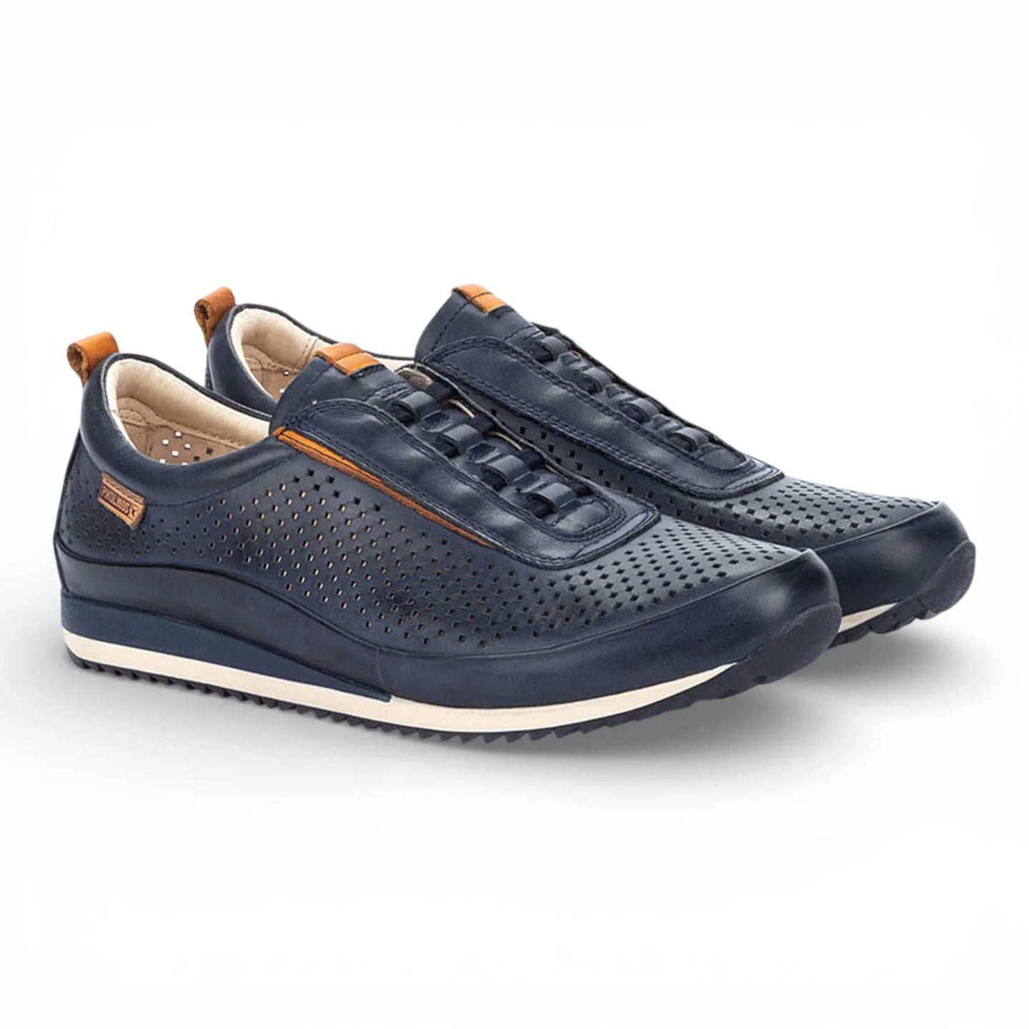 Liverpool - Tênis Slip-on Masculino Azul de Couro com Elástico