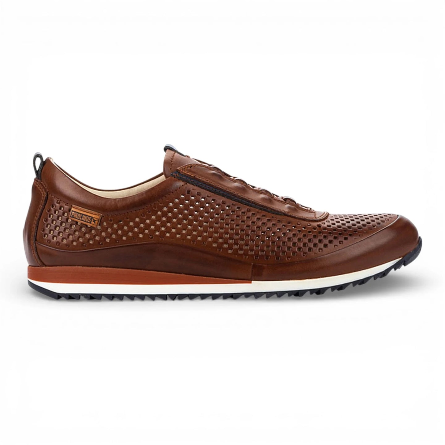 Liverpool - Tênis Slip-on Masculino em Couro Marrom com Elástico