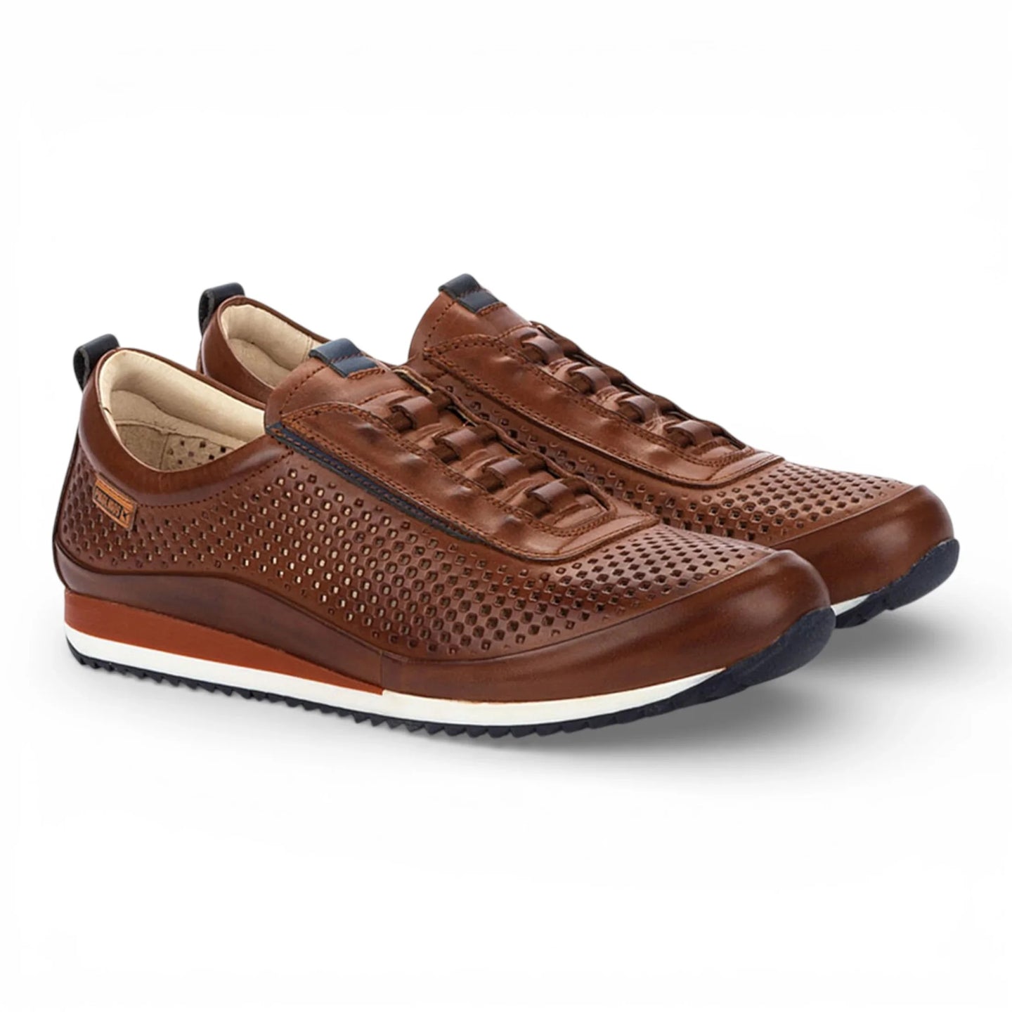 Liverpool - Tênis Slip-on Masculino em Couro Marrom com Elástico