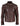 Jaqueta masculina clássica de couro estilo motociclista da Lear Leather - Marrom