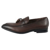 Sapatos sociais masculinos tipo mocassim com borla
