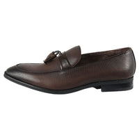 Sapatos sociais masculinos tipo mocassim com borla