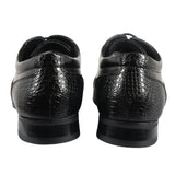 Sapatos sociais masculinos estilo brogue com cadarço