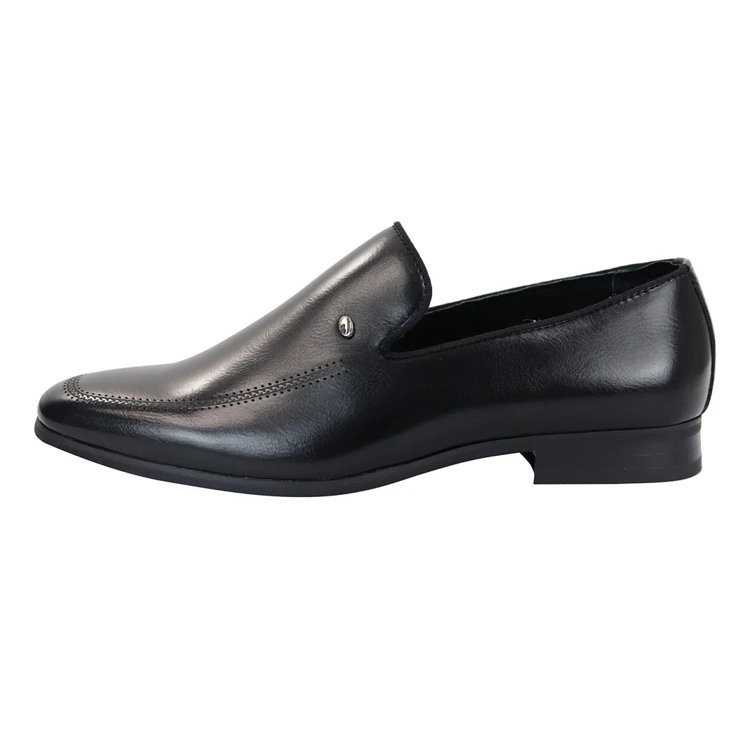 Sapatos Mocassim Pretos Masculinos