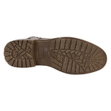 Botas de cano curto marrons com cadarço para homem