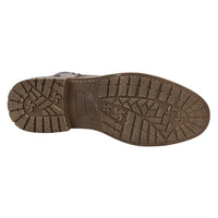 Botas de cano curto marrons com cadarço para homem