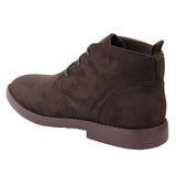 Botas Chukka Desert Masculinas de Cano Curto com Cadarço na Cor Marrom