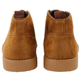 Botas Chukka Desert de cano curto com cadarço, cor bege, para homem.