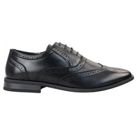 Sapatos Brogue Pretos Masculinos