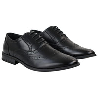 Sapatos Brogue Pretos Masculinos
