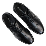 Sapatos Brogue Pretos Masculinos