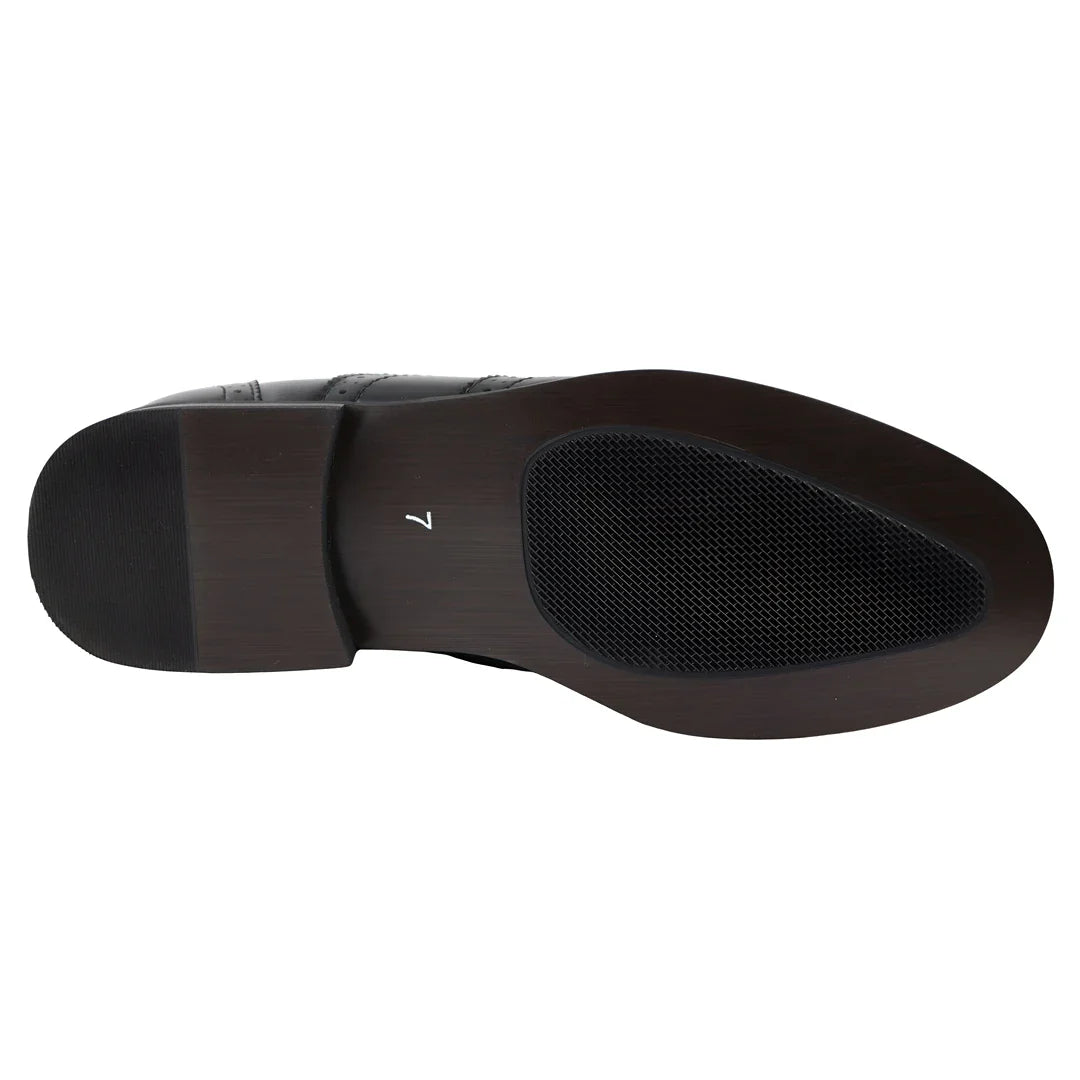 Sapatos Brogue Pretos Masculinos