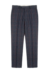 Madrid - Calças de tweed azul para homem