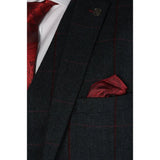 Madrid - Blazer masculino em tweed azul