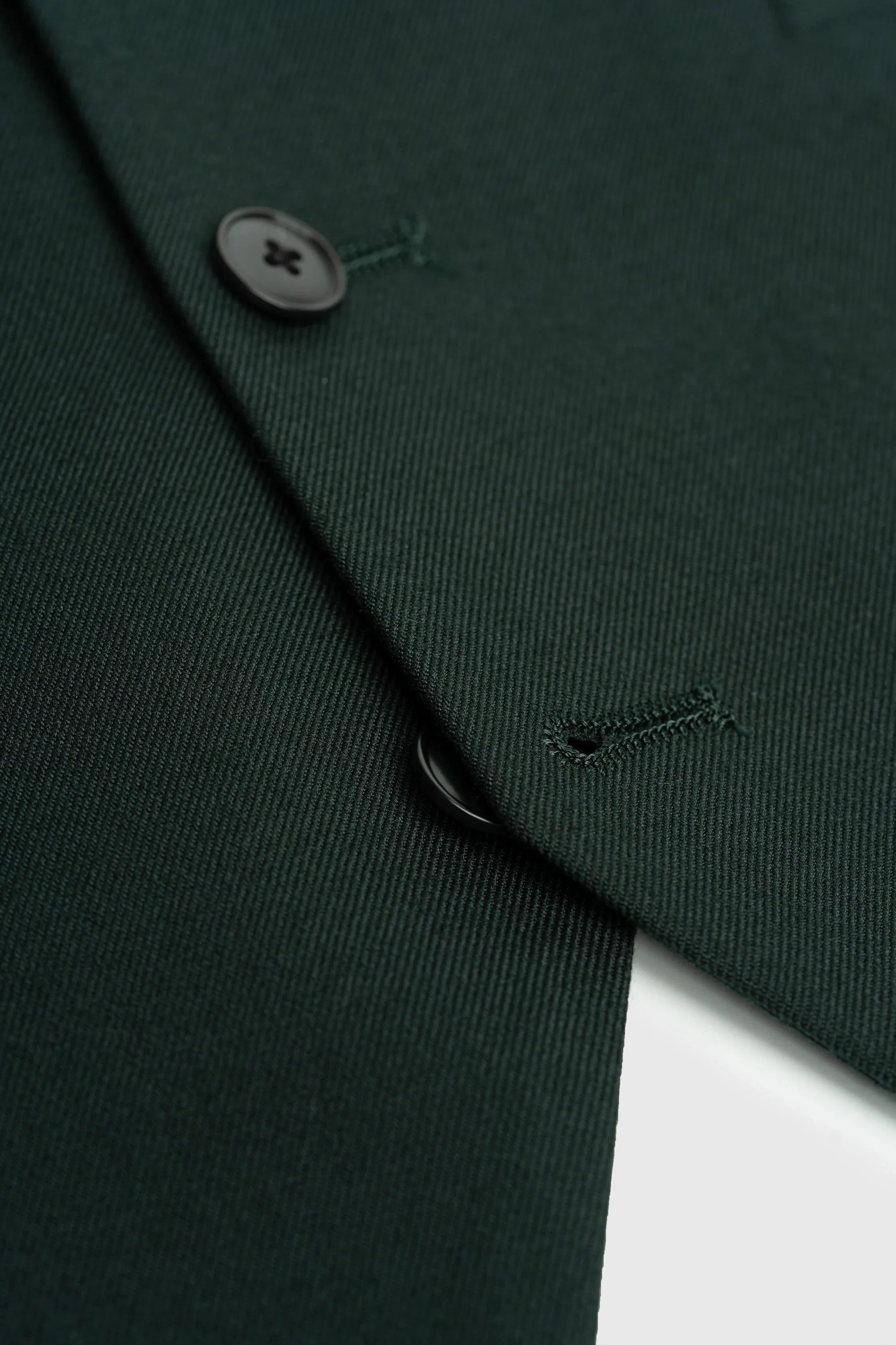 Malibu - Terno masculino de 3 peças verde-floresta