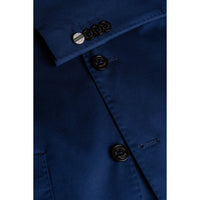 Mario - Blazer elegante azul de verão masculino