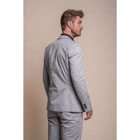 Mario - Blazer masculino azul claro de verão