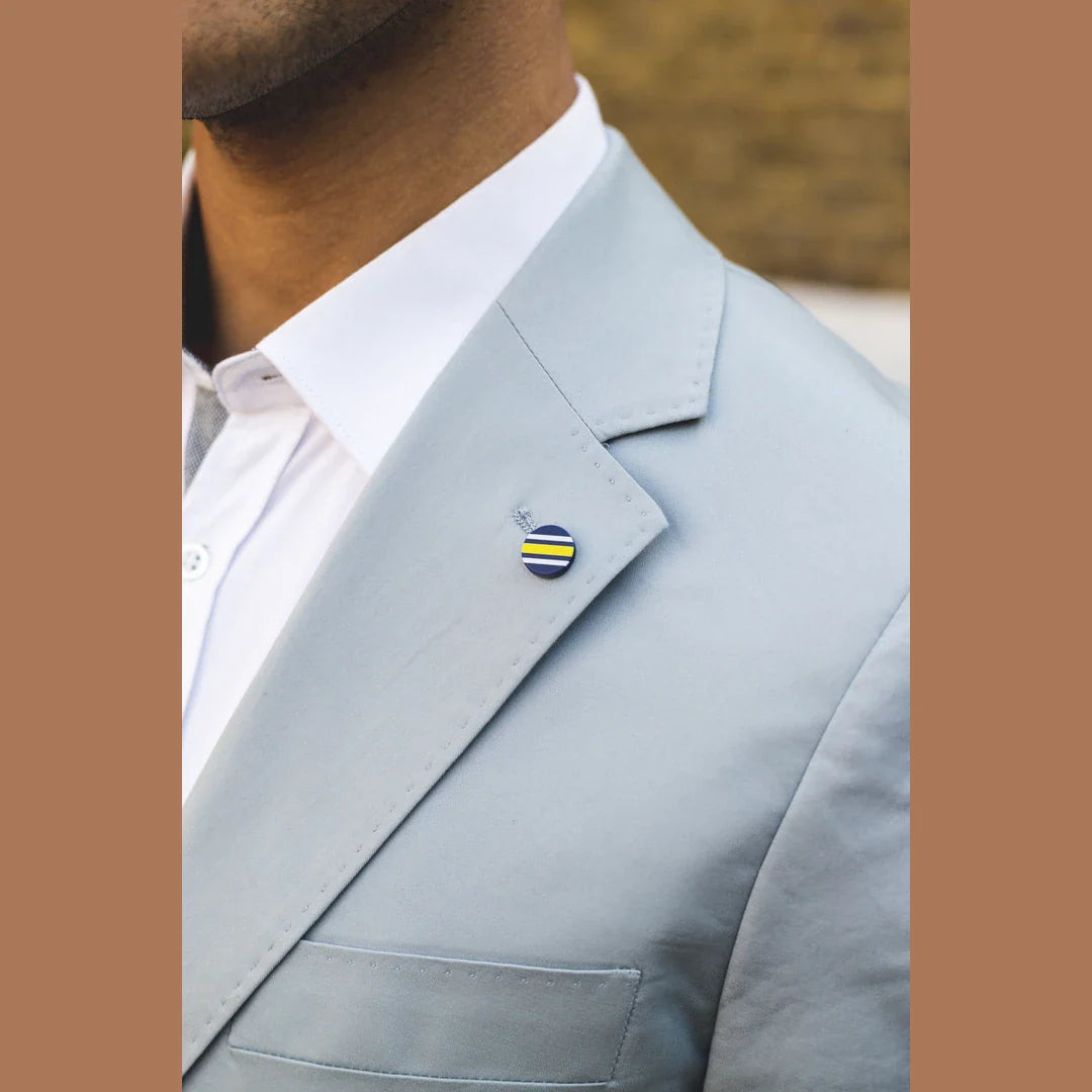 Mario - Terno masculino de verão de duas peças, azul claro, para escritório e casamento, estilo clássico italiano.