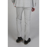 Calça xadrez bege masculina Mark