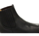 Botas de cano curto estilo cowboy masculinas Grinders Maverick em couro legítimo para montaria western cubana