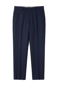 Mayfair - Calça masculina lisa azul-marinho