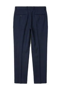 Mayfair - Calça masculina lisa azul-marinho