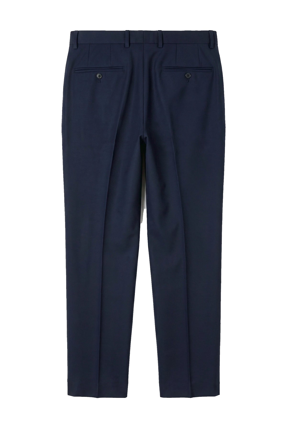 Mayfair - Calça masculina lisa azul-marinho