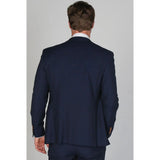 Mayfair - Blazer masculino liso azul-marinho