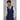 Colete masculino azul liso Mayfair