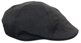 Boné masculino Marc Darcy Rayford em tweed vintage retrô, estilo avô, com estampa xadrez Peaky Blinders.