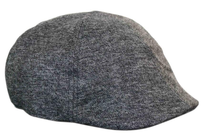 Boné masculino Marc Darcy Rayford em tweed vintage retrô, estilo avô, com estampa xadrez Peaky Blinders.