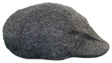 Boné masculino Marc Darcy Rayford em tweed vintage retrô, estilo avô, com estampa xadrez Peaky Blinders.