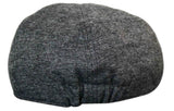 Boné masculino Marc Darcy Rayford em tweed vintage retrô, estilo avô, com estampa xadrez Peaky Blinders.