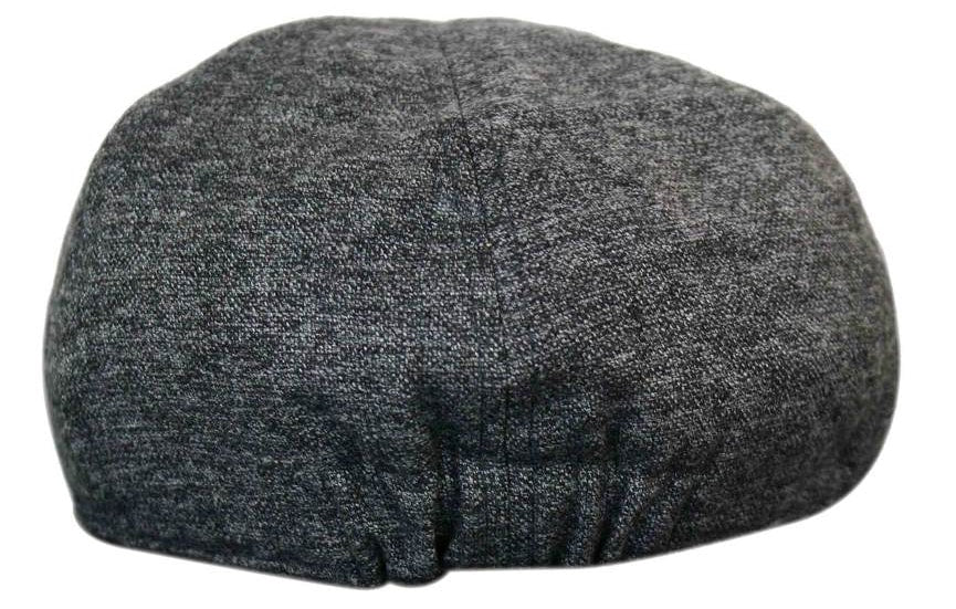 Boné masculino Marc Darcy Rayford em tweed vintage retrô, estilo avô, com estampa xadrez Peaky Blinders.