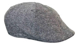 Boné masculino Marc Darcy Rayford em tweed vintage retrô, estilo avô, com estampa xadrez Peaky Blinders.