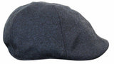 Boné masculino Marc Darcy Rayford em tweed vintage retrô, estilo avô, com estampa xadrez Peaky Blinders.