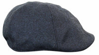 Boné masculino Marc Darcy Rayford em tweed vintage retrô, estilo avô, com estampa xadrez Peaky Blinders.